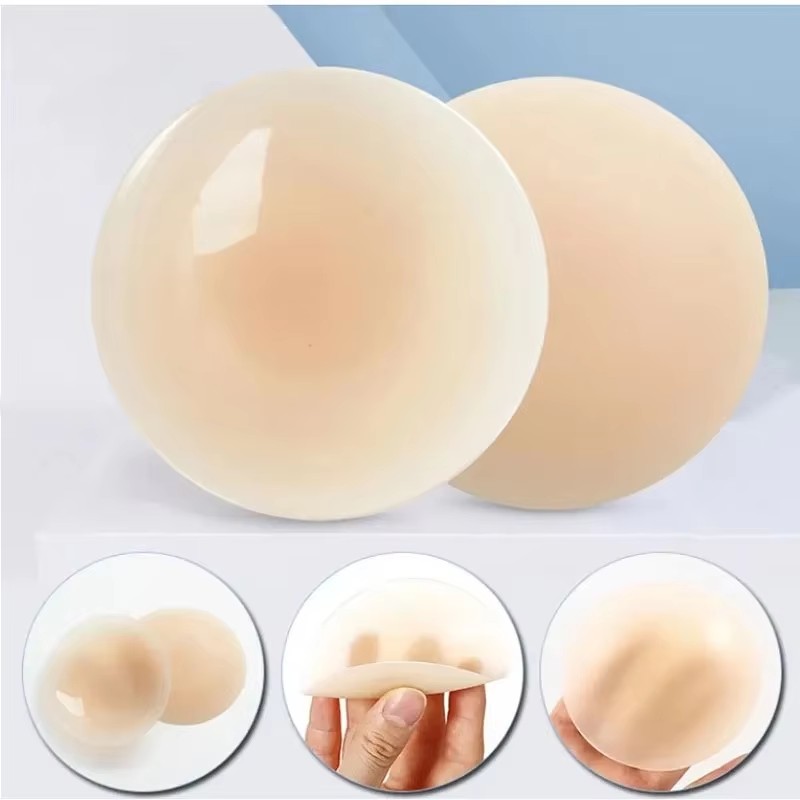1 Pair Reusable Breast Petals  - Silicone Bra Adhesive ulasan dan harga