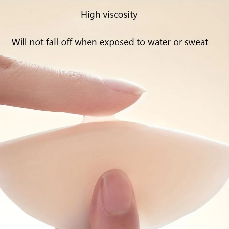 1 Pair Reusable Breast Petals  - Silicone Bra Adhesive ulasan dan harga