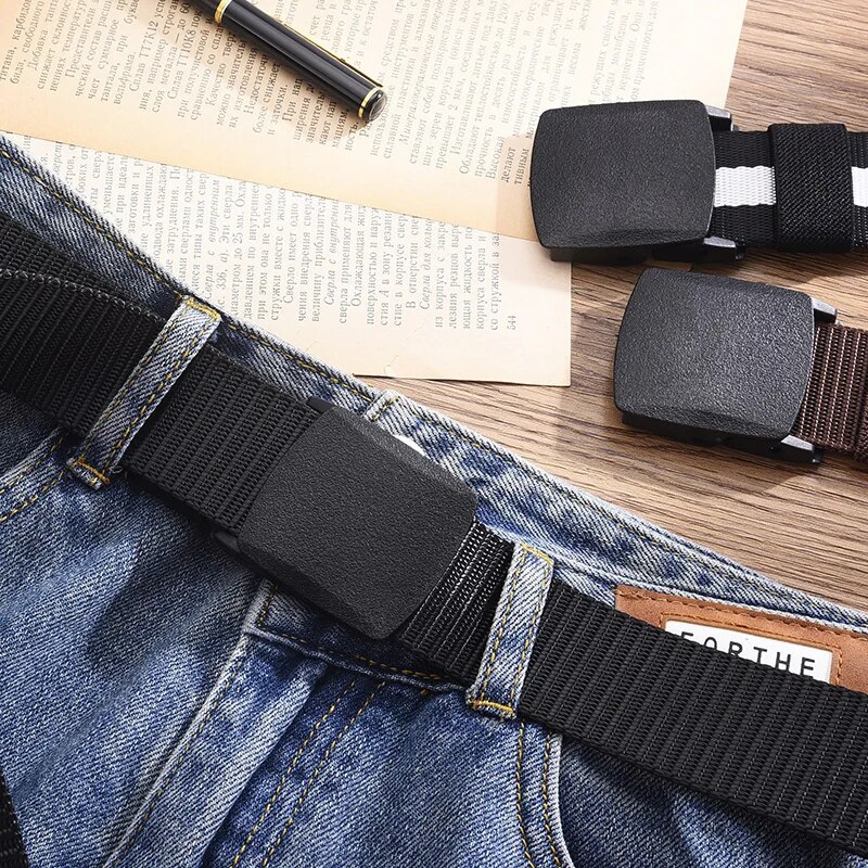 Men's Belt Outdoor Casual Canv - Corset Waist Cinch ulasan dan harga