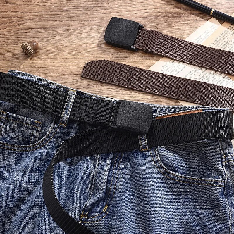 Men's Belt Outdoor Casual Canv - Corset Waist Cinch ulasan dan harga